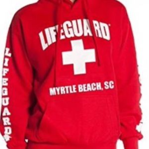 Red Lifeguard Hoodie